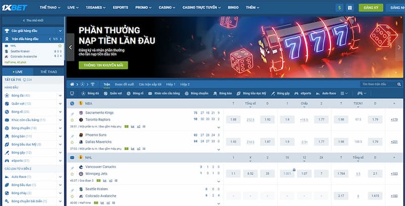 Lý do 1xbet được đánh giá là nhà cái uy tín