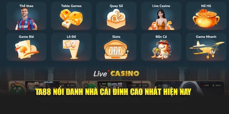 TA88 Trò chơi đa dạng và hấp dẫn tại TA88